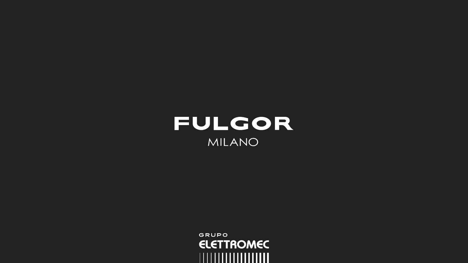 Capa do catálogo Fulgor Milano 2025